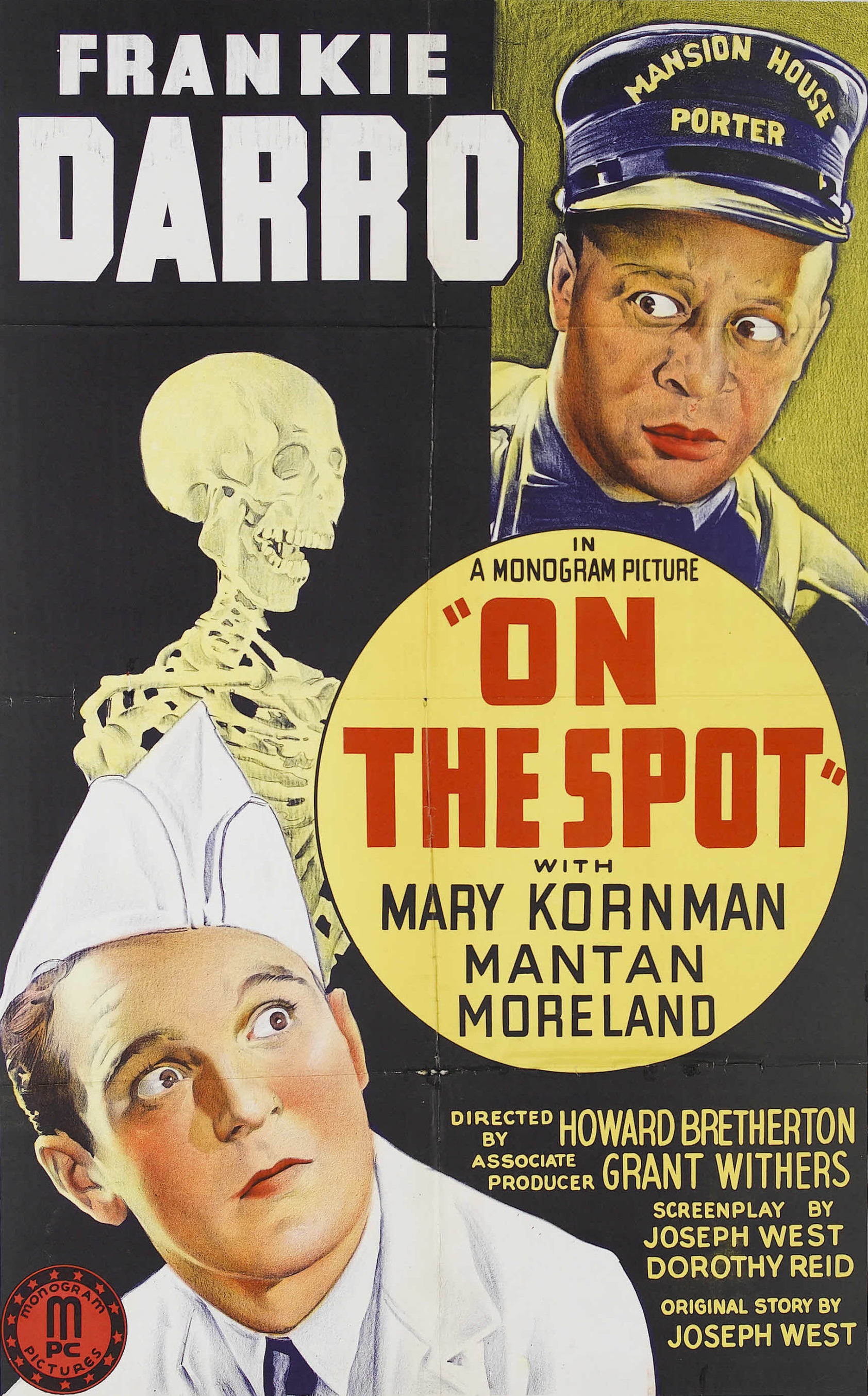 Frankie Darro and Mantan Moreland in On the Spot (1940)