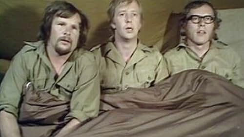 Tim Brooke-Taylor, Graeme Garden, and Bill Oddie in The Goodies (1970)