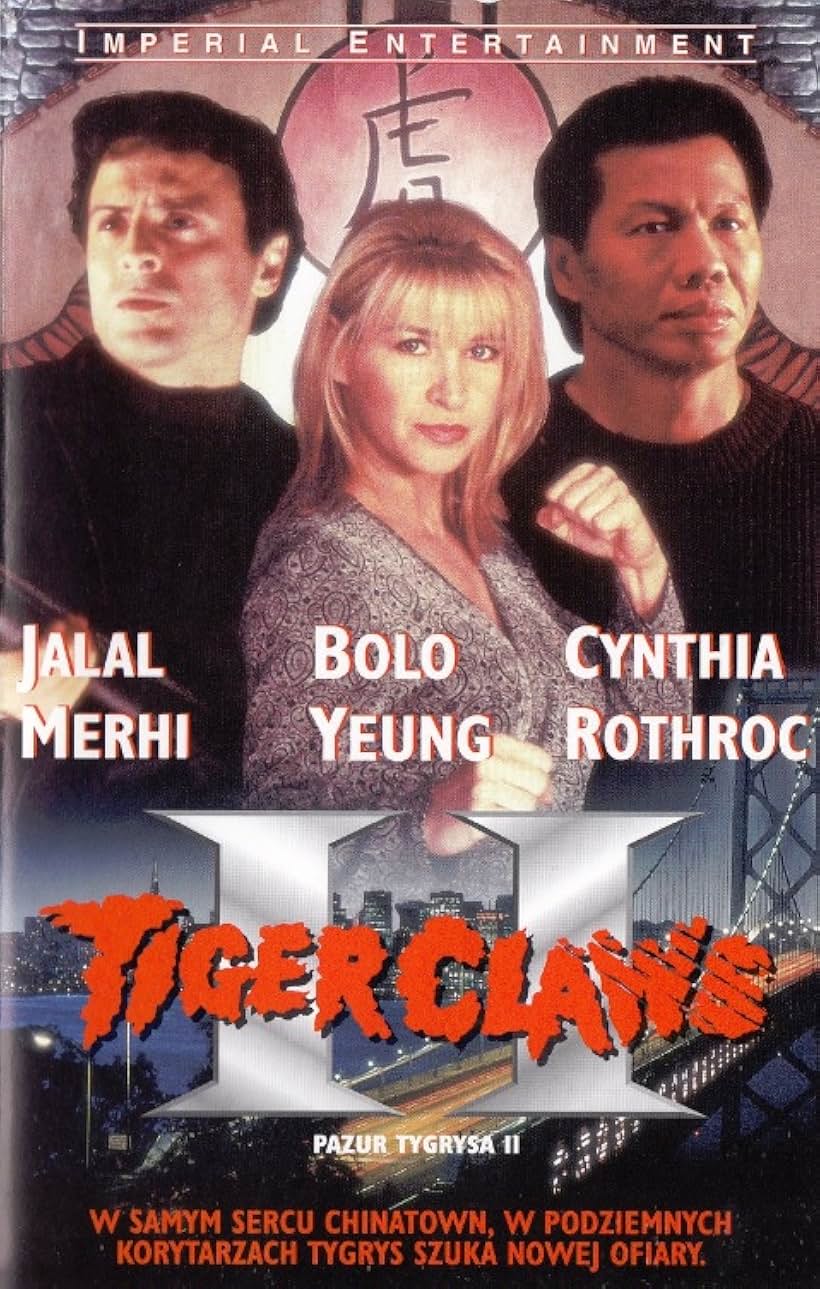 Cynthia Rothrock, Bolo Yeung, and Jalal Merhi in Tiger Claws II (1996)