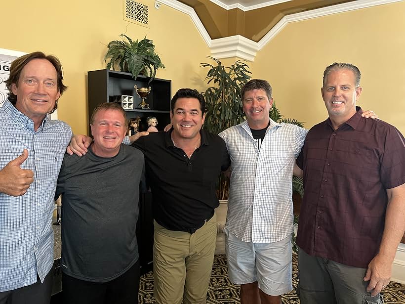 Dean Cain, Kevin Sorbo, John Sholtes, Brad Kidwell, and Jason Campbell in It's a Doll's World