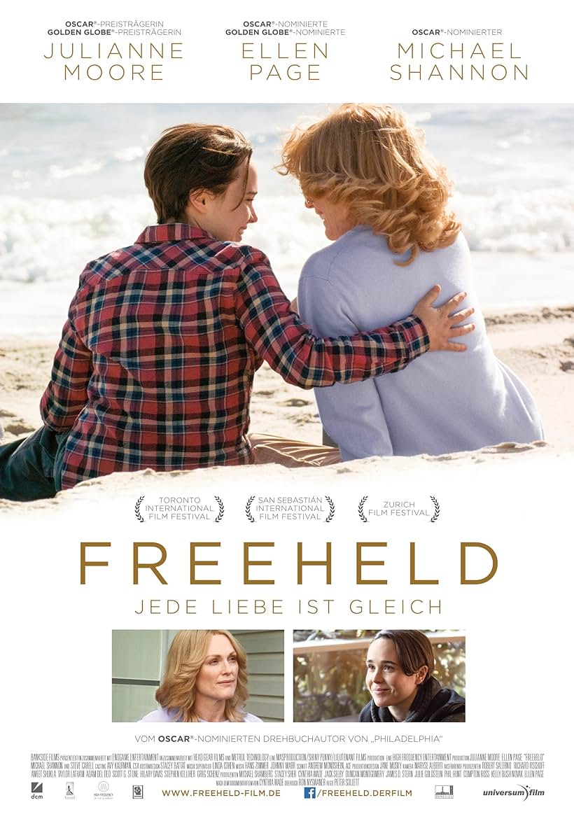 Julianne Moore and Elliot Page in Freeheld (2015)