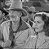 Walter Brennan and Joanne Dru in Red River (1948)