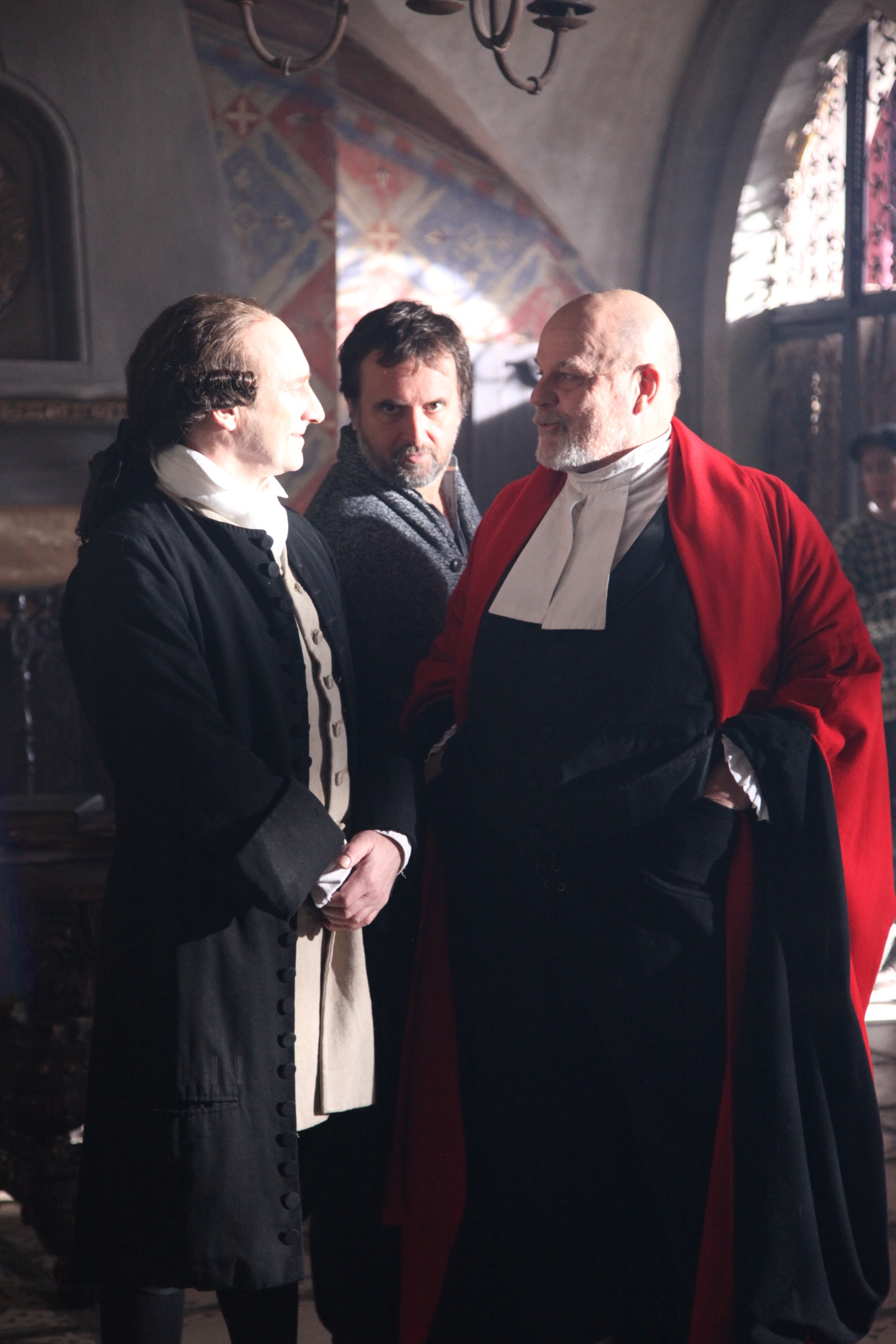 Michael Ironside, Grahame Fox, and Michael Riley in The Convent (2018)