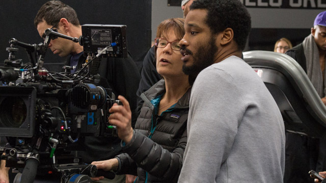 Maryse Alberti and Ryan Coogler in Creed (2015)