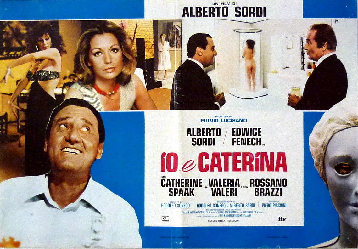 Edwige Fenech, Alberto Sordi, and Catherine Spaak in Io e Caterina (1980)