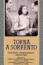 Gino Bechi, Adriana Benetti, and Marcello Giorda in Come Back to Sorrento (1945)