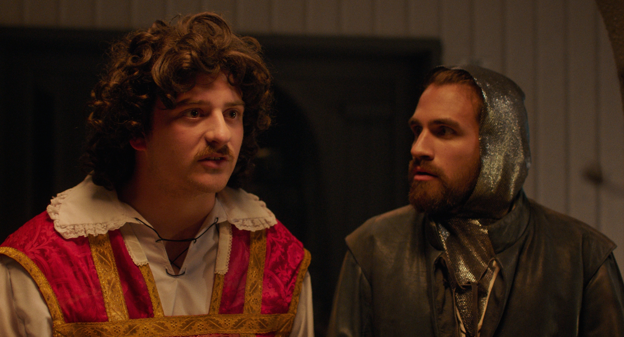 Jay du Temple and Louis Carrière in La princesse et le dragon (2020)