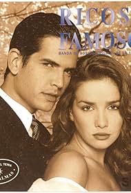 Natalia Oreiro and Diego Ramos in Ricos y famosos (1997)