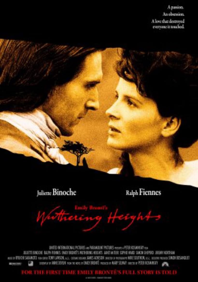 Ralph Fiennes and Juliette Binoche in Wuthering Heights (1992)