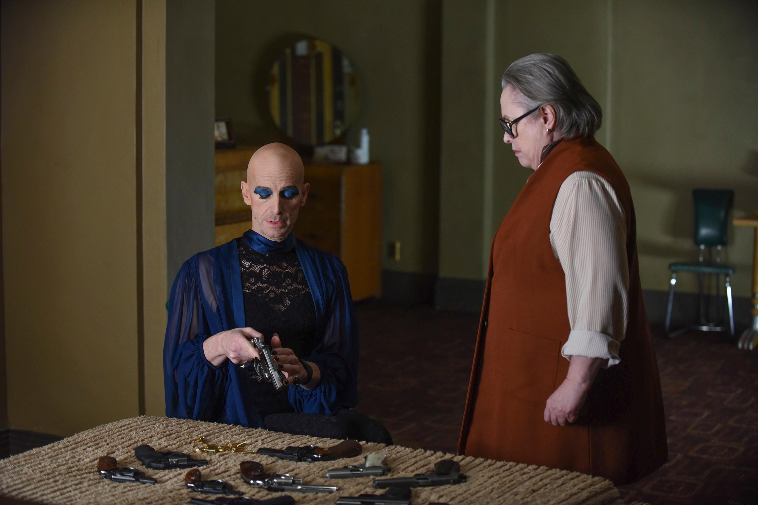 Kathy Bates and Denis O'Hare in American Horror Story (2011)