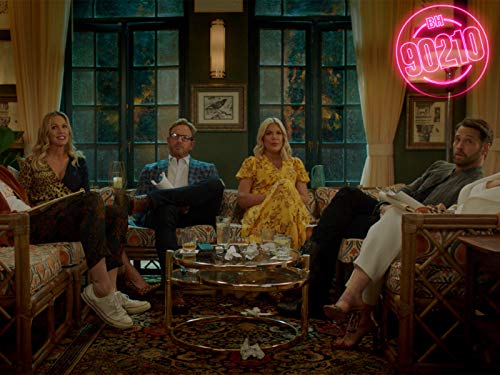 Jason Priestley, Jennie Garth, Tori Spelling, Brian Austin Green, Ian Ziering, and Gabrielle Carteris in BH90210 (2019)