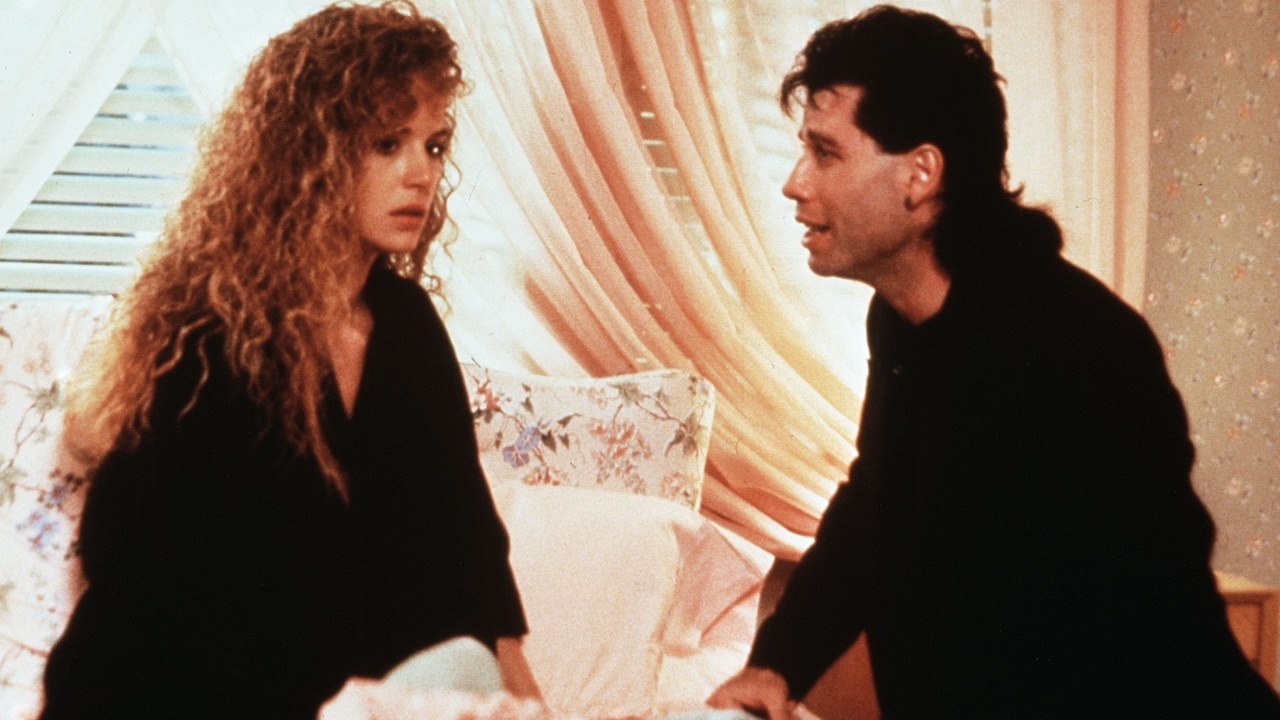 John Travolta and Kelly Preston in The Experts (1989)