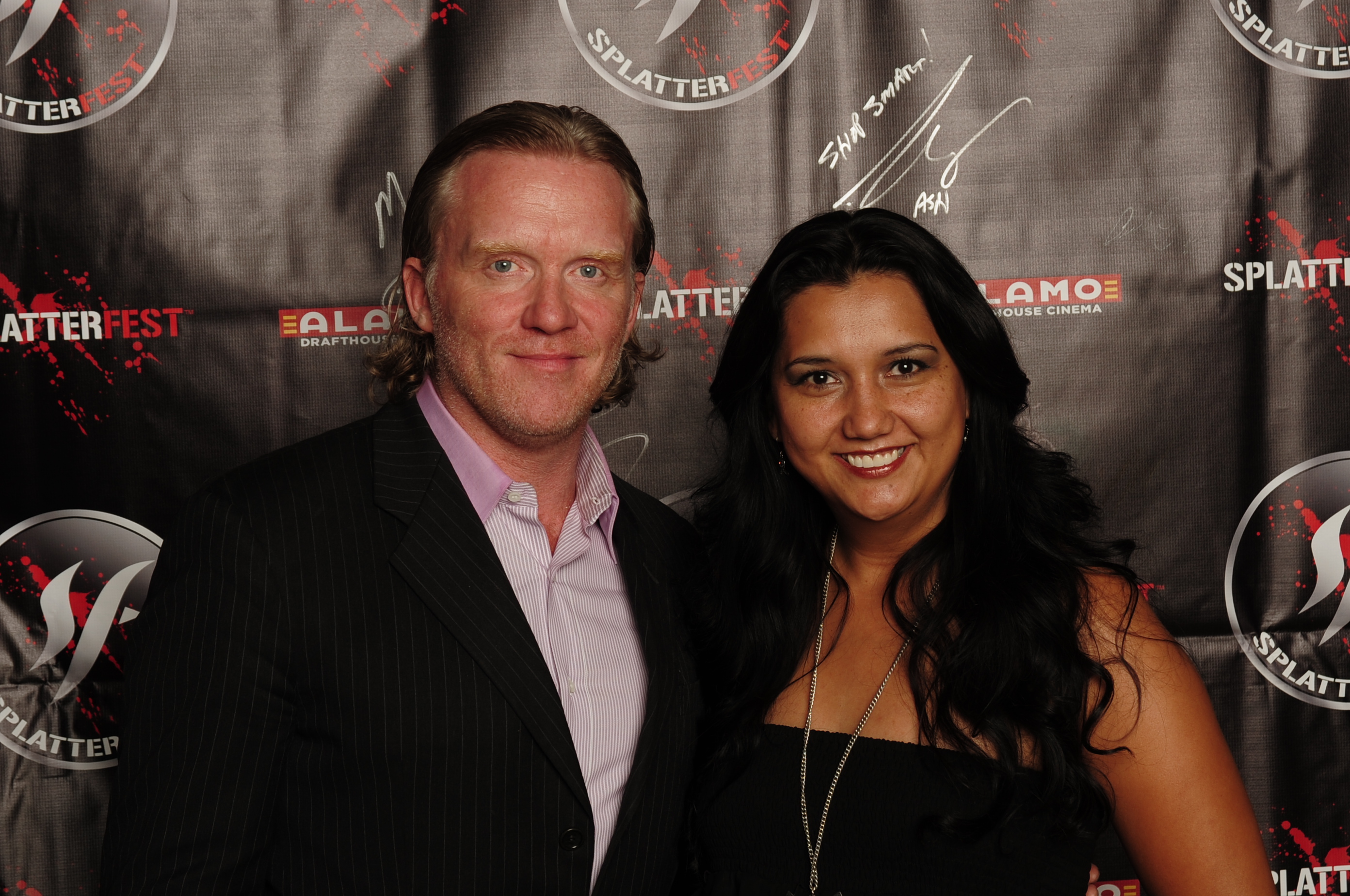 Anthony Michael Hall with Zulema Nall Splatterfest 2012