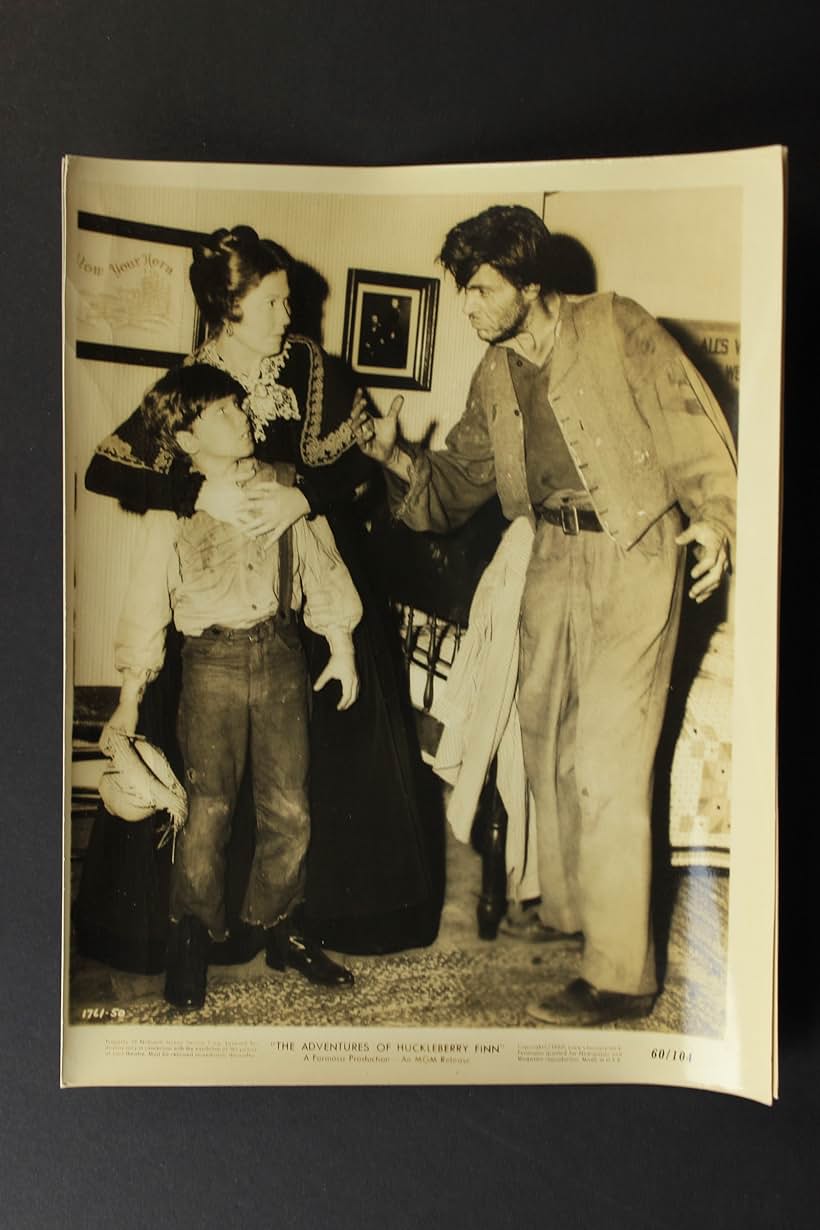 Neville Brand, Eddie Hodges, and Josephine Hutchinson in The Adventures of Huckleberry Finn (1960)