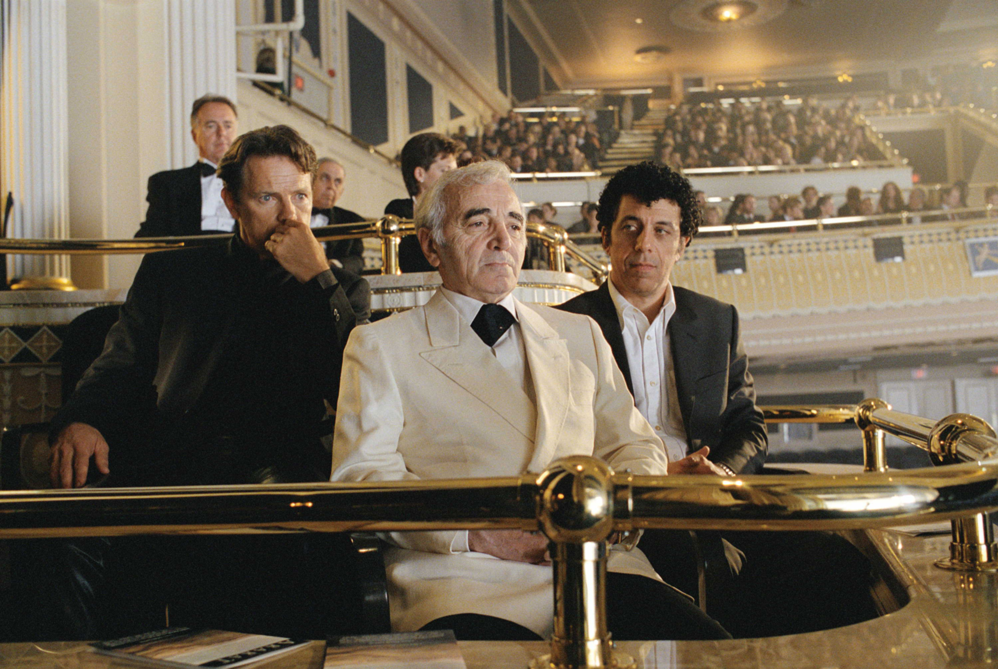 Charles Aznavour, Eric Bogosian, and Bruce Greenwood in Ararat (2002)