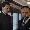 Kenneth Branagh and Tom Bateman in Murder on the Orient Express (2017)