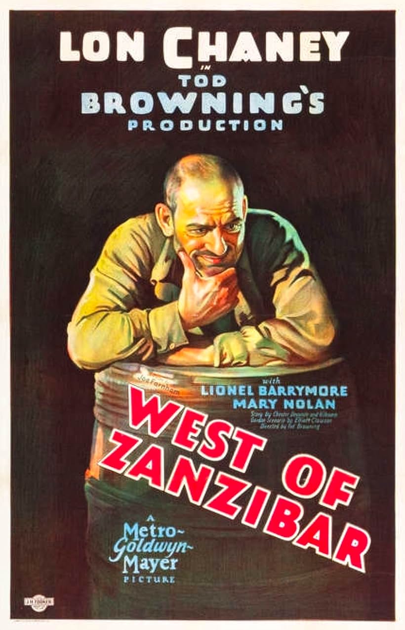 Lon Chaney in West of Zanzibar (1928)