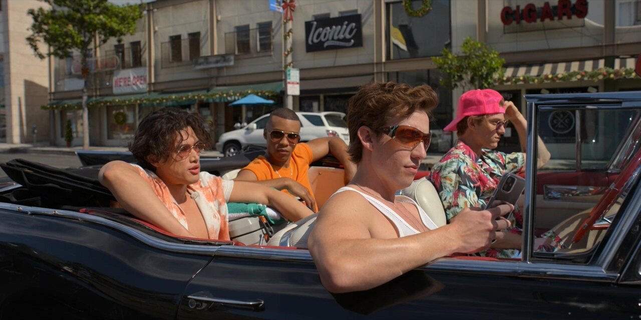 Kevin McHale, Nico Greetham, Charles Melton, and Dyllon Burnside in American Horror Stories (2021)