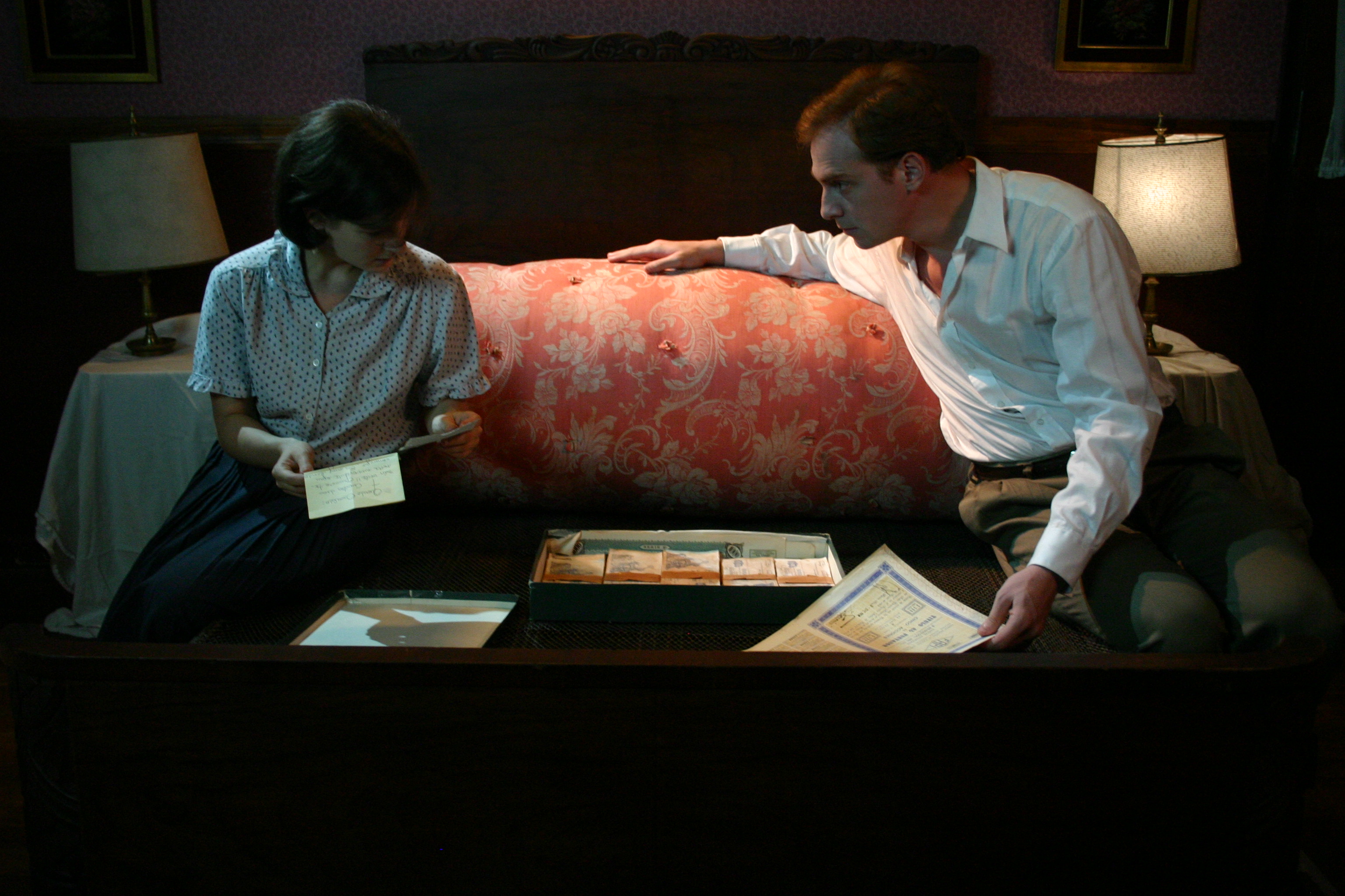 Claudio Tolcachir and Paula Ransenberg in Mentiras piadosas (2008)