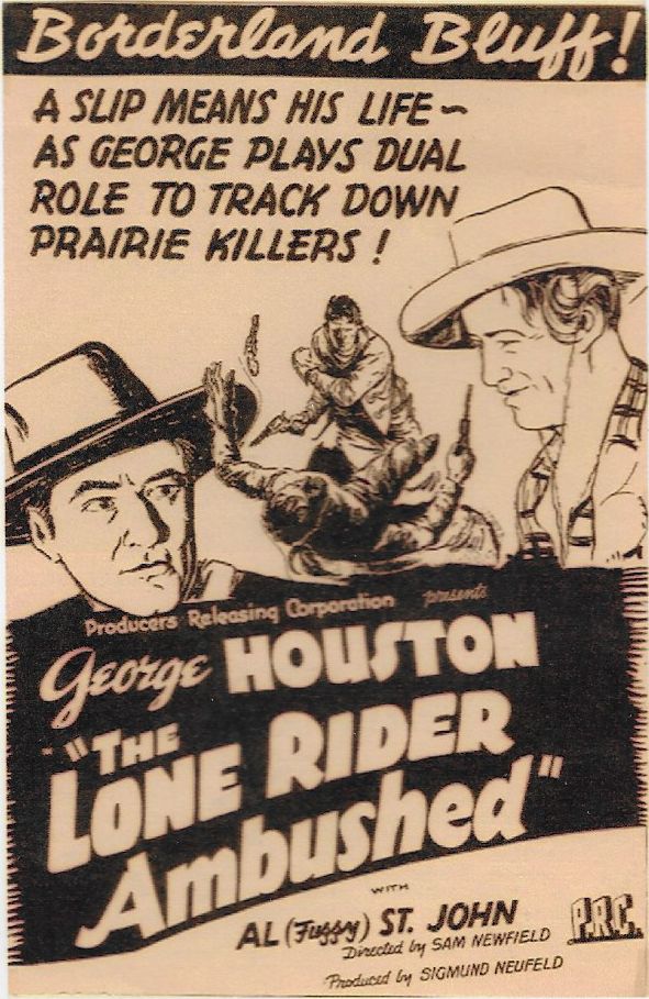 George Houston in The Lone Rider Ambushed (1941)