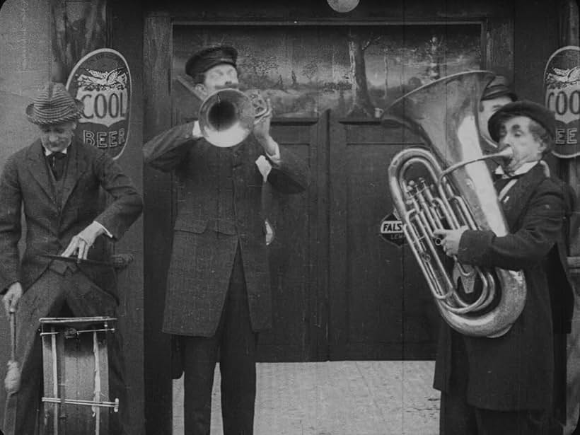 Albert Austin, Fred Goodwins, and James T. Kelley in The Vagabond (1916)