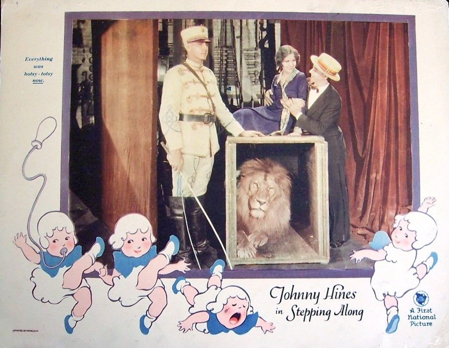 Mary Brian and Johnny Hines in Stepping Along (1926)