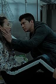 Iko Uwais and Li Jun Li in Wu Assassins (2019)