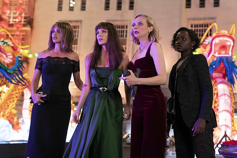 Penélope Cruz, Diane Kruger, Jessica Chastain, and Lupita Nyong'o in The 355 (2022)