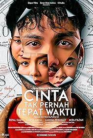 Mira Filzah, Carissa Perusset, Refal Hady, and Nadya Arina in Cinta Tak Pernah Tepat Waktu