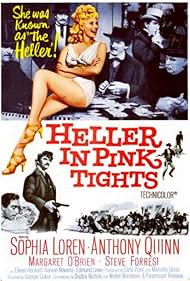 Sophia Loren, Anthony Quinn, and Steve Forrest in Heller in Pink Tights (1960)