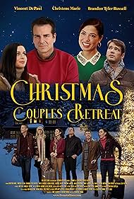 Vincent De Paul, Christene Marie, Brandon Tyler Russell, Karina Michel, Dana Jamison, Tony Divirgilio, and Sherrod Taylor in Christmas Couples Retreat (2023)