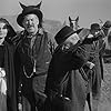 Ward Bond, Jane Darwell, Kathleen O'Malley, and Russell Simpson in Wagon Master (1950)