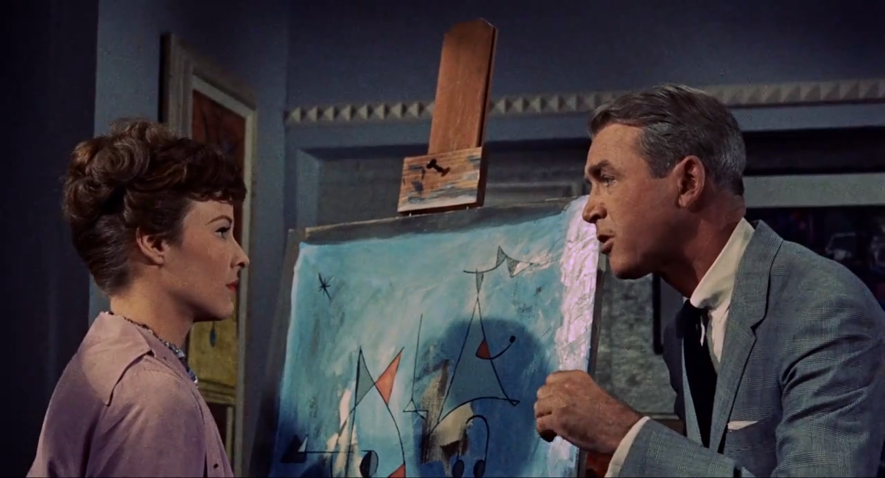 James Stewart and Janice Rule in Bell Book and Candle (1958)