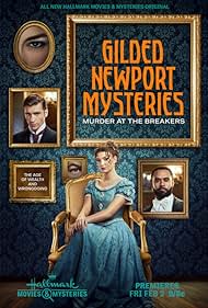 Danny Griffin, Nathan Witte, and Ali Skovbye in Gilded Newport Mysteries: Murder at the Breakers (2024)