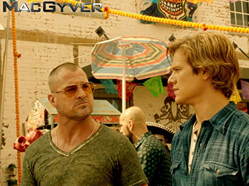 George Eads and Lucas Till in MacGyver (2016)