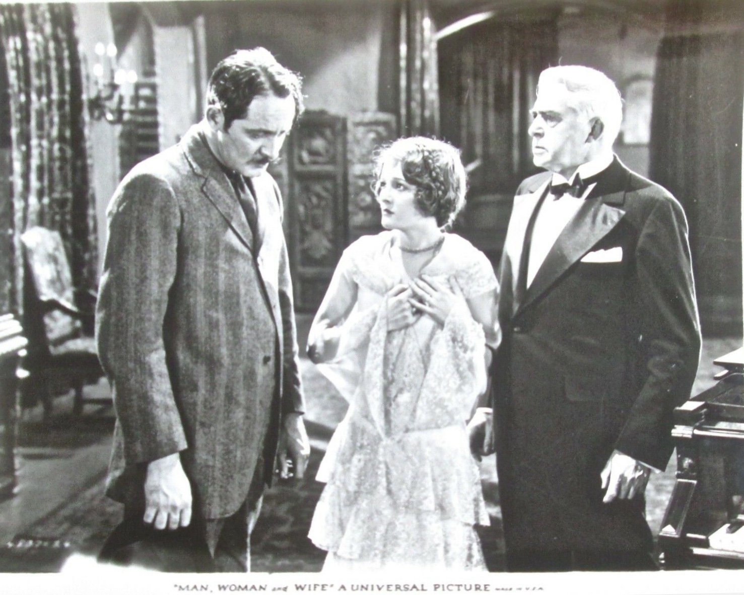 Norman Kerry and Marian Nixon in Man, Woman and Wife (1929)