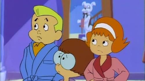 Kellie Martin, Christina Lange, and Carl Steven in A Pup Named Scooby-Doo (1988)