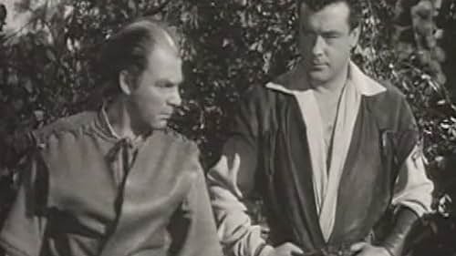 Richard Greene and Victor Woolf in The Adventures of Robin Hood (1955)