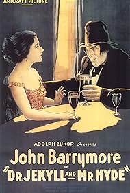 John Barrymore and Nita Naldi in Dr. Jekyll and Mr. Hyde (1920)