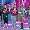 Gala Varo, Regina Voce, Cristian Peralta, Matraka Traka, and Lady Kero in Drag Race México (2023)