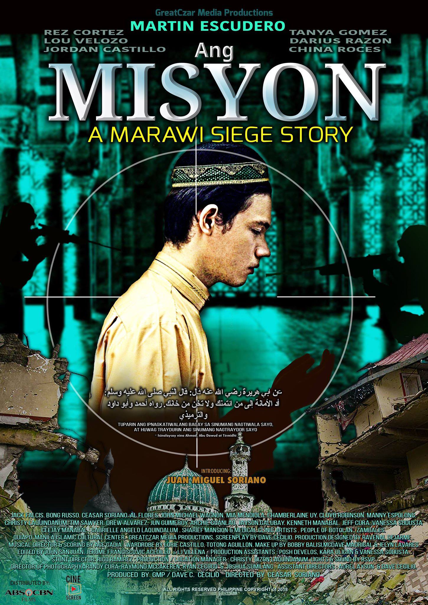 Martin Escudero in Ang misyon: A Marawi Siege Story (2018)