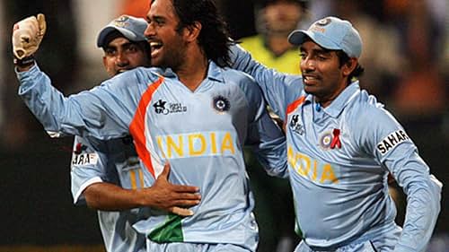 Robin Uthappa, Mahendra Singh Dhoni, and Gautam Gambhir in Group Stage Match #10: India vs Pakistan (2007)