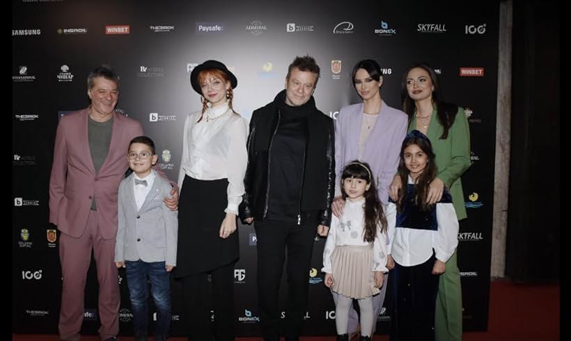 Marian Valev, Elizabeth Metodieva, Dimitar Gochev, Tsvetelina Stoyanova, Jasmina Georgieva, Radoslav Kalchev, Chrisiana Mircheva, and Eleonora Ivanova at an event for Chalga (2023)