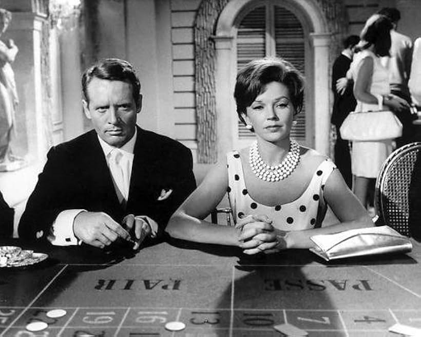 Patrick McGoohan and Dawn Addams in Danger Man (1960)