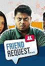 Badri Chavan and Anjali Barot in Friend Request (2021)