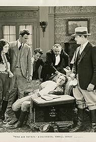 Elsa Benham, Monte Montague, Jack Mower, and Al Wilson in The Air Patrol (1928)