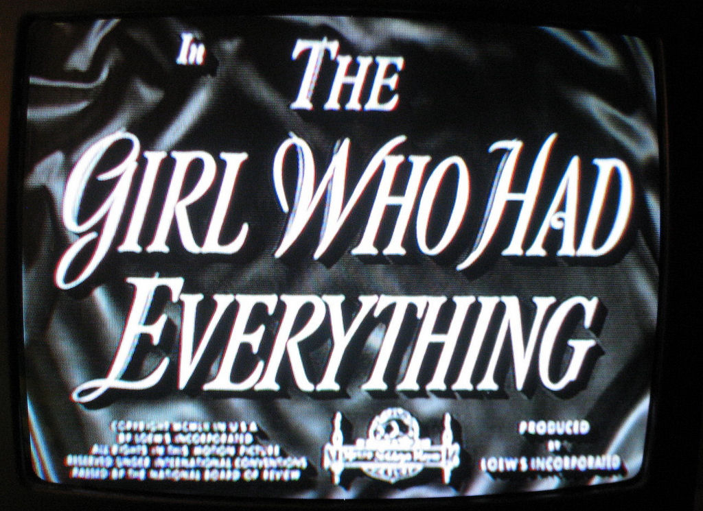 The Girl Who Had Everything (1953)