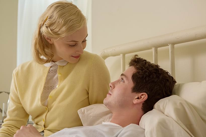 Sarah Gadon and Logan Lerman in Indignation (2016)