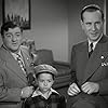 Bud Abbott, Lou Costello, and Beverly Simmons in Buck Privates Come Home (1947)