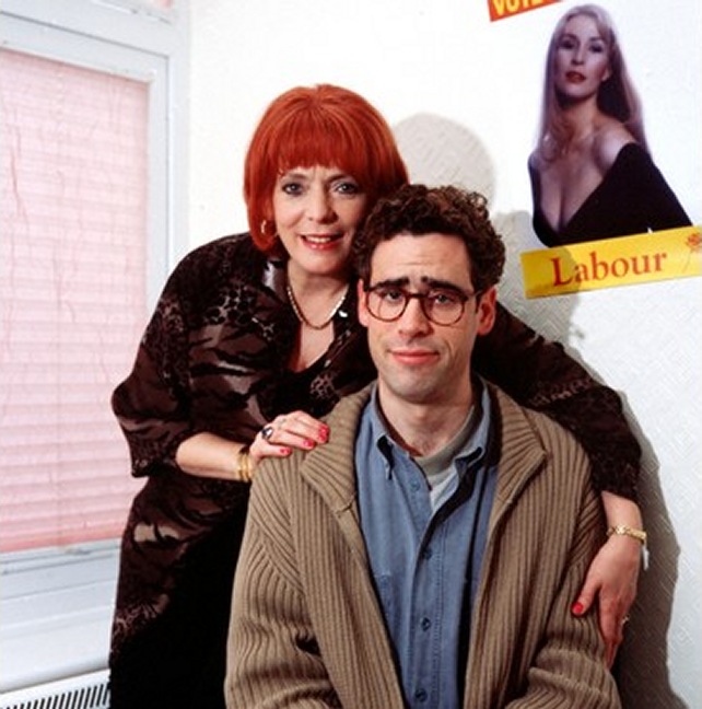 Stephen Mangan and Alison Steadman in Adrian Mole: The Cappuccino Years (2001)